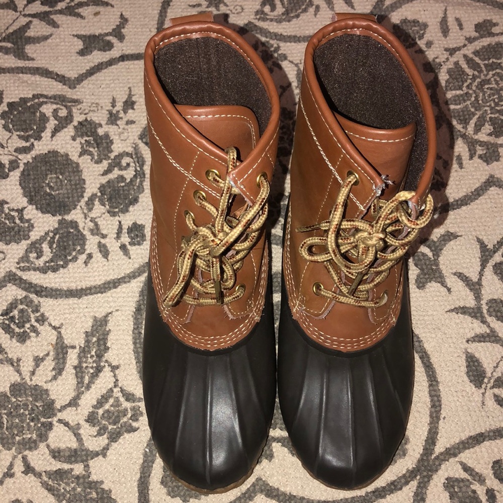 Cute duck boots